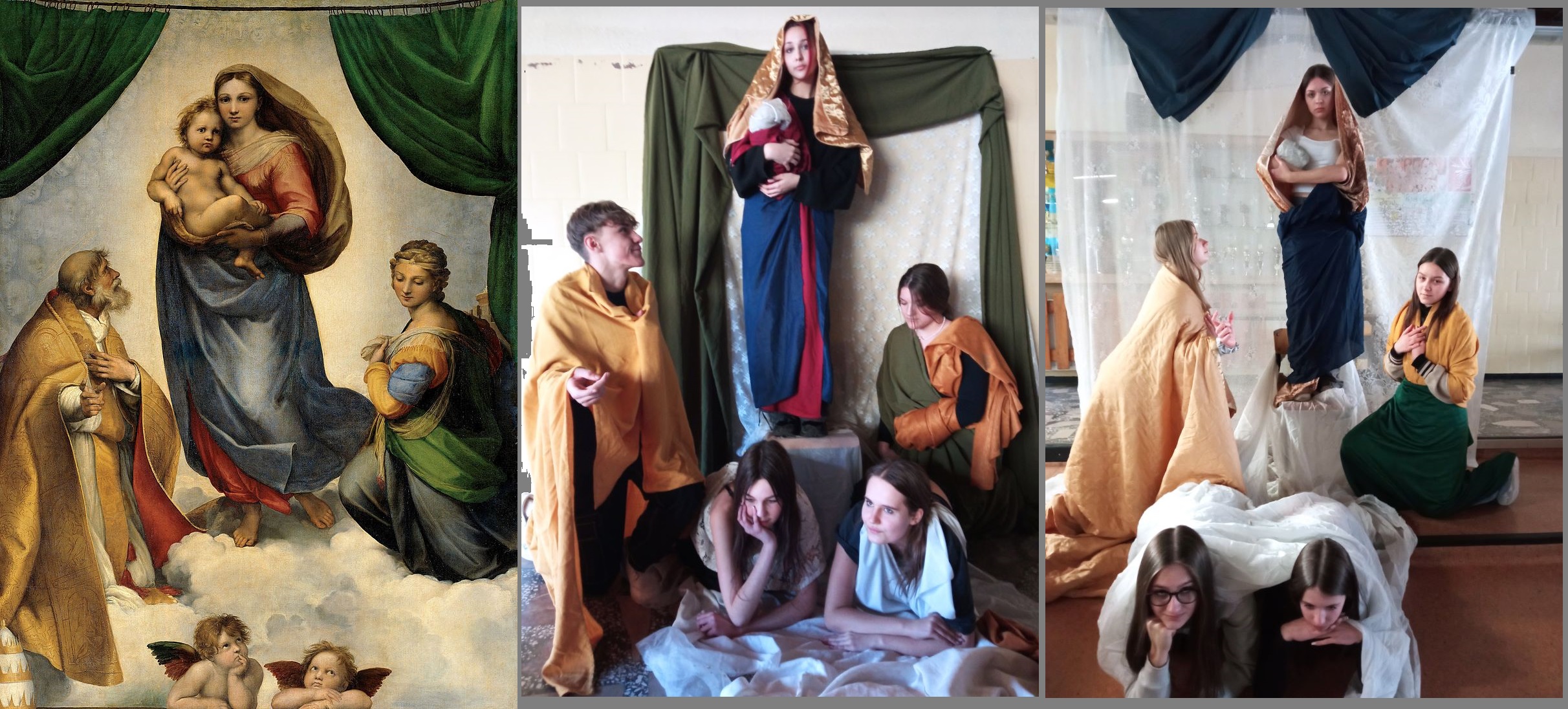 Madonna Sykstynska razem